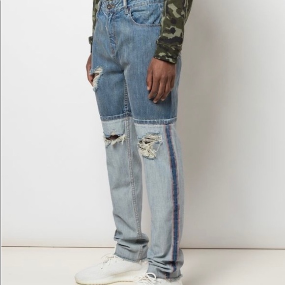 MHRS Mostly Heard Rarely Seen "Helter Skelter Jeans" Men's size 30 BNWT - Picture 2 of 13